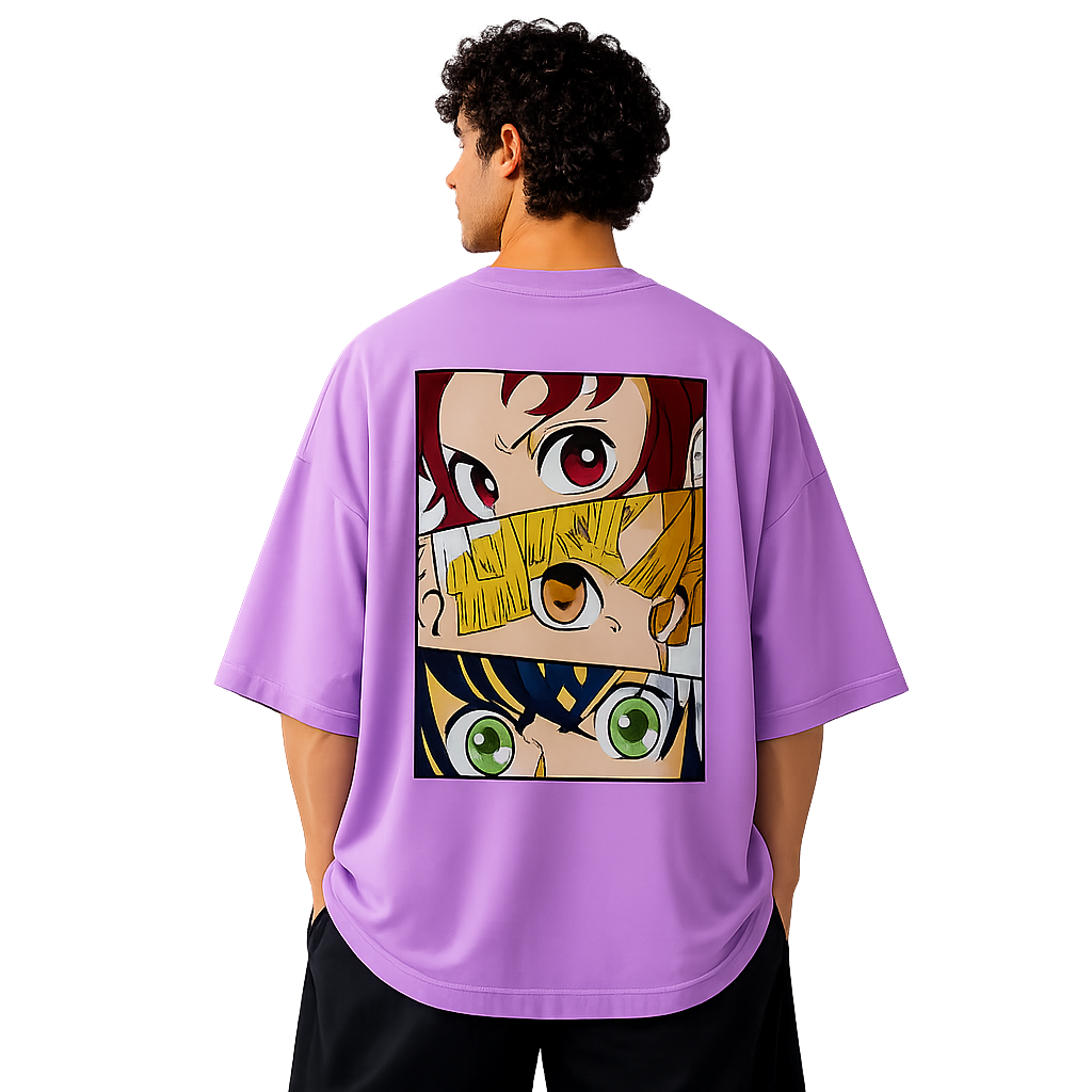 Silent rage oversized T-shirt